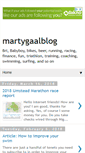 Mobile Screenshot of blog.martygaal.com