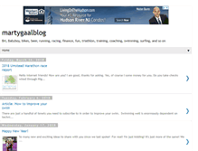 Tablet Screenshot of blog.martygaal.com